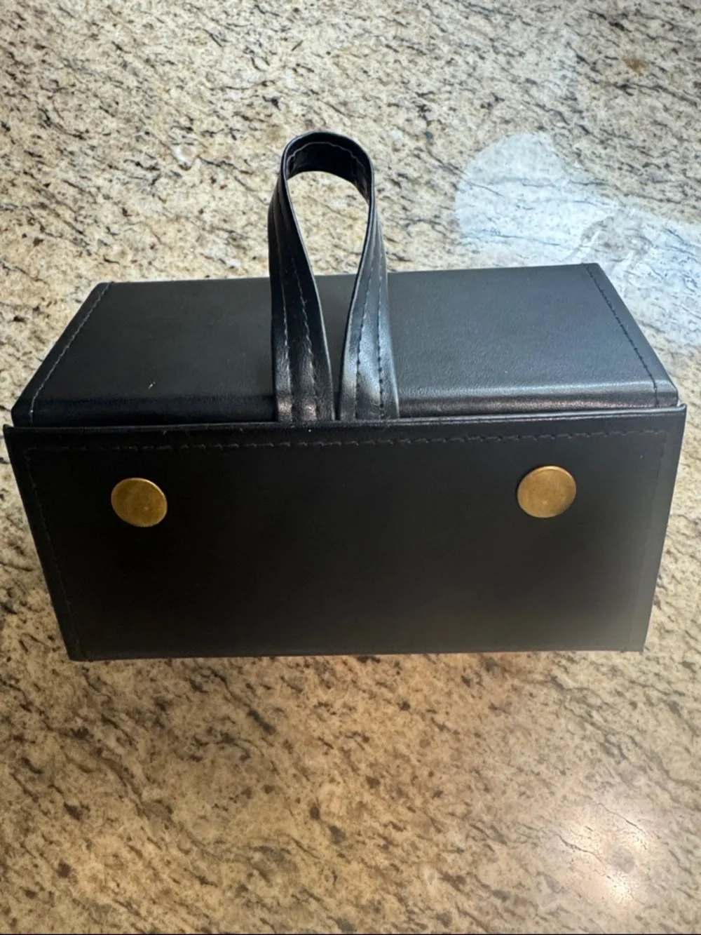 Foldable Hanging Sunglass Organizer - Black